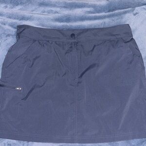 Blue mini Skirt short